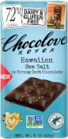 Chocolove® Hawaiin Sea Salt in Strong 72% Dark Chocolate Perspective: Main