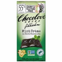 Chocolove® Filled Mint Creme in Dark Chocolate Bar