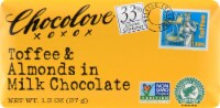 Chocolove Mini Toffee & Almond Milk Chocolate Bar