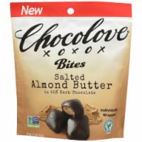 Chocolove Salted Almond Dark Chocolate Bites