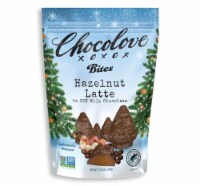 Chocolove Hazelnut Latte Milk Chocolate Holiday Candy Bites Perspective: Main