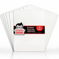 Dry Erase Lap Boards 12 Pk Plain/Plain 9 x12  White Boards for Kids & Teachers