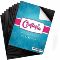 Craftopia Magnets 8 x10  25 Pack - Crafts & Photos on Fridge | Adhesive Backing