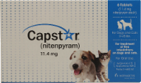 Capstar Blue Nitenpyram for Dogs and Cats 2-25 lbs Pills Perspective: Main