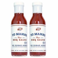 Yo Mama's Foods Keto Barbecue BBQ Sauce (Pack of 2) - Vegan, Gluten Free, Paleo Friendly