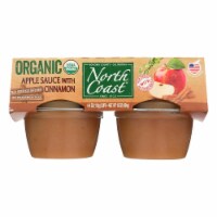 North Coast Organic Apple Sauce - Case of 12 - 4/4 oz.