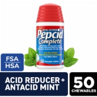Pepcid Complete Acid Reducer + Antacid Mint Chews Perspective: Main