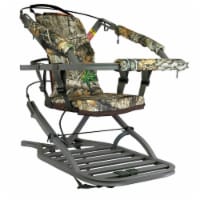 Summit SU81575 Titan SD Lightweight Portable Climbing Treestand, Realtree EDGE