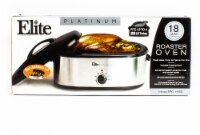 Elite Platinum Stainless Steel Roaster Oven - Silver Perspective: Main