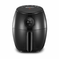 Elite Gourmet Compact Digital Air Fryer - Black