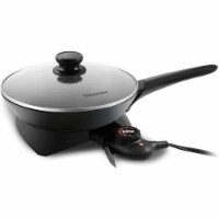 Elite Gourmet 10.5”x 2” Electric Skillet with Handle