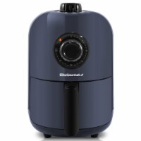 Elite Gourmet Compact Air Fryer - Slate Blue