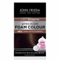 John Frieda Brilliant Brunette® 4BG Dark Chocolate Brown Precision Foam Hair Color