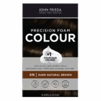 John Frieda Brilliant Brunette 4N Dark Natural Brown Precision Foam Hair Color