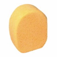 Aegean Sponge 035819 Sax Synthetic Polyurethane Multi-Purpose Oval Sponge, 6 x 4 x 2 in., Yel