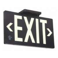 Sim Supply Exit Sign,8 3/4 in x 15 1/2 in,Plastic  GRAN11419