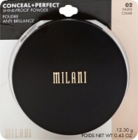 Milani 02 Nude Pressed Powder Perspective: Main