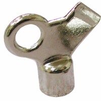 Jones Stephens Nickel-Plated Brass Hot Water Air Valve Key R20-002