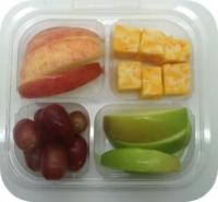 Fruit and Cheese Snack Tray Perspective: front