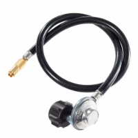 Blackstone 36 In. Reinforced Rubber Bulk Tank LP Adapter Hose & Regulator 5471