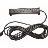 Mooreco Surge Protector Outlet Strip,7 Outlets  66573