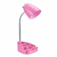 15.4 inches Pink Desk Lamp with Penholder