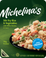 Michelina's® Stir Fry Rice & Vegetables with White Chicken Frozen Meal Perspective: Main