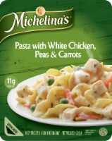 Michelina's® White Chicken Peas & Carrots Pasta Frozen Meal Perspective: Main