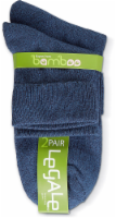 Legale Women's Turncuff Socks - 2 Pack - Denim Perspective: Main