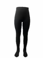 Legale Plush Lined Footed Tights - Black Perspective: Main