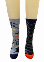 Legale Skeleton Cat Halloween Womens Crew Socks Perspective: Main