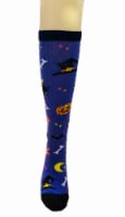 Legale Purple Witch Halloween Women's Knee High Socks