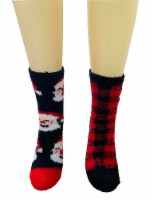 Legale Santa Cozy Christmas Crew Socks - 2 pk Perspective: Main