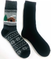 Legale Log Lodge Socks - Black