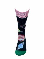 Legale Men's Santa Solar System Socks - Black