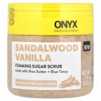 Onyx Professional® Foaming Sugar Scrub - Sandalwood Vanilla Perspective: Main