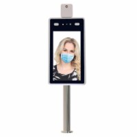 White Mark Thermometer Face Recognition Thermometer Contactless Temperature Scanner