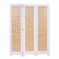 Screen Gems White Wicker Screen SG-324