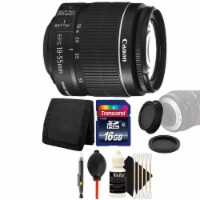 Canon Ef-s 18-55mm F/3.5-5.6 Is Ll Lens With Accessories For Canon Dslr Cameras