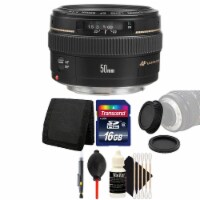 Canon Ef 50mm F/1.4 Usm Lens + 16gb Accessory Kit For Canon 750d 760d 650d 600d