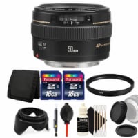 Canon Ef 50mm F/1.4 Usm Lens + 32gb Accessory Kit For Canon 1200d 1300d 700d