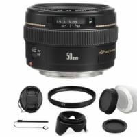 Canon Ef 50mm F/1.4 Usm Lens Bundle For Canon Slr Cameras