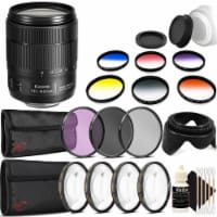 Canon Ef-s 18-135mm F/3.5-5.6 Is Usm Lens And Ultimate Bundle For T6i T6s 80d 7d