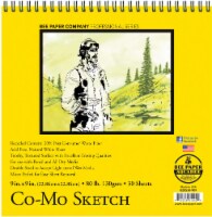 Bee Paper Co-Mo 80 lb Sketch Pad - 9 x 9 Inch - 30 Sheets - White Perspective: Main
