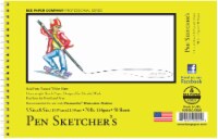 Bee Paper 70 lb Pen Sketcher's Sketch Pad - 50 Sheets - White Perspective: Main