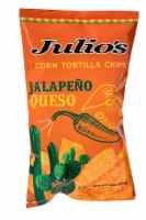 Julio's® Jalapeno Queso Corn Tortilla Chips Perspective: Main