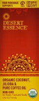 Desert Essence Organic Coconut Jojoba & Pure Coffee Oil