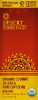 Desert Essence Organic Coconut Jojoba & Pure Coffee Oil Perspective: Main