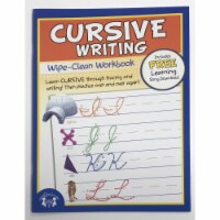 Creative Teaching Materials TW1229 Cursive Wipe Clean Workbook