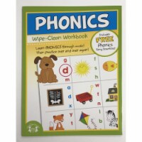 Creative Teaching Materials TW1235 Phonics Wipe Clean Workbook